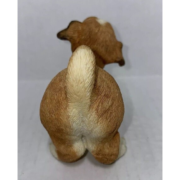 Country Artists Puppies Dog Figurine Bulldog Puppy Hand Painted Home Decor NEW - Picture 4 of 12